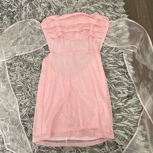 Brand new adorable Lucy in the Sky homecoming/prom/party dress in pink!